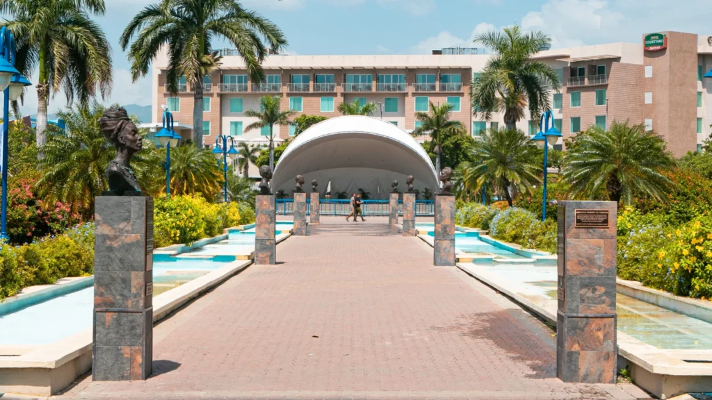 Park Emancypacji w Kingston - stolicy Jamajki