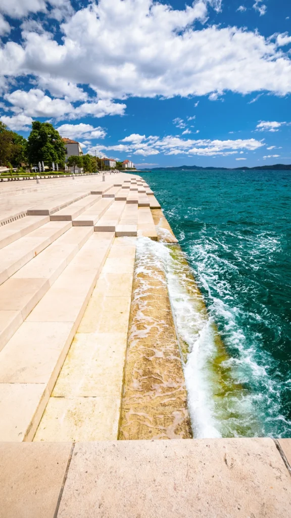 Morskie Organy w Zadarze, Chorwacja