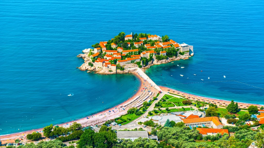 Wyspa Sveti Stefan, Czarnogóra